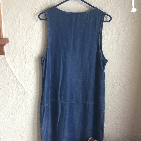 Anthropologie Splendid Chambray lace up dress - Picture 5 of 5